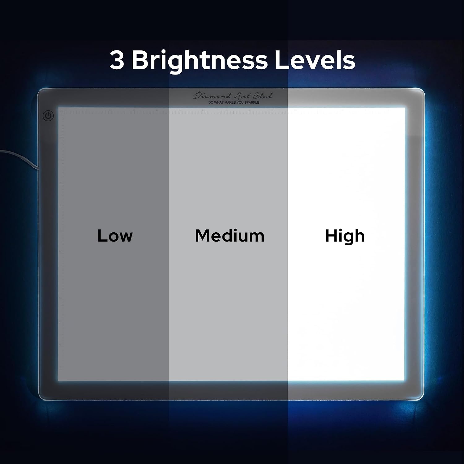image:imageDIAMOND ART CLUB A4 Light Pad for Diamond PaintingA3 Light Pad