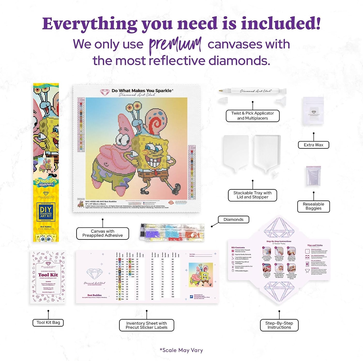 image:imageDIAMOND ART CLUB Aurora the Unicorn Diamond Art Kits for AdultsBest Buddies