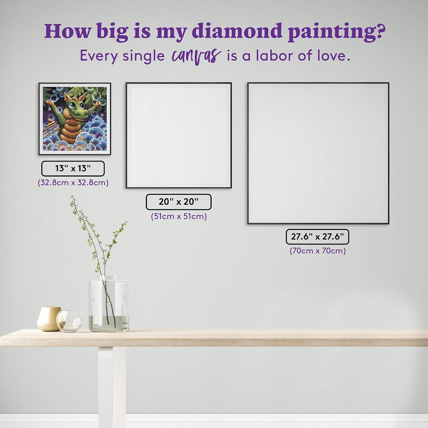 image:imageDIAMOND ART CLUB Aurora the Unicorn Diamond Art Kits for AdultsBubbles Spangler