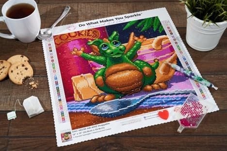 image:imageDIAMOND ART CLUB Aurora the Unicorn Diamond Art Kits for AdultsHuggable