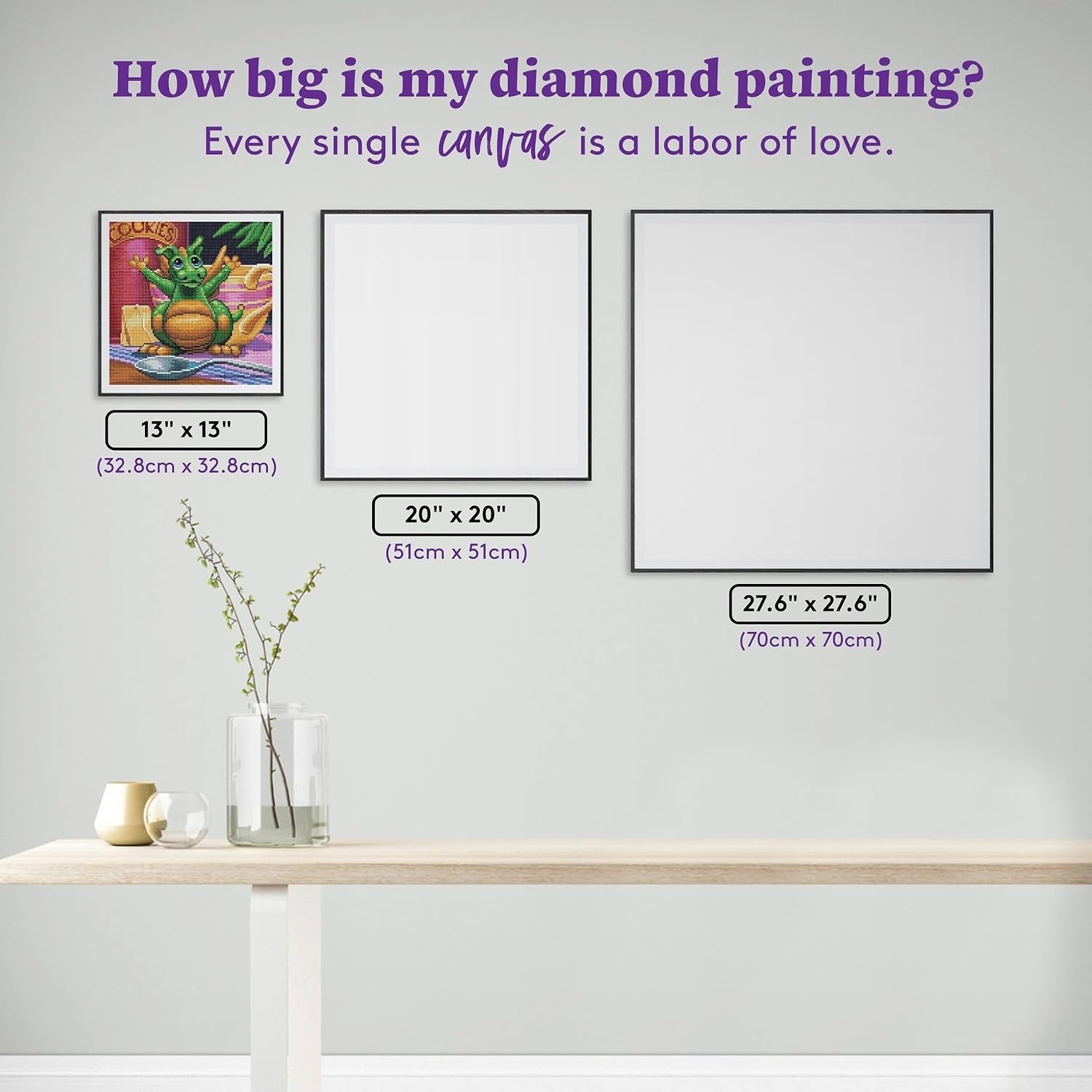image:imageDIAMOND ART CLUB Aurora the Unicorn Diamond Art Kits for AdultsHuggable