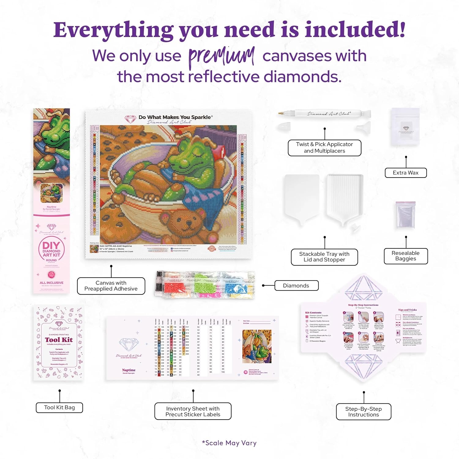 image:imageDIAMOND ART CLUB Aurora the Unicorn Diamond Art Kits for AdultsNaptime