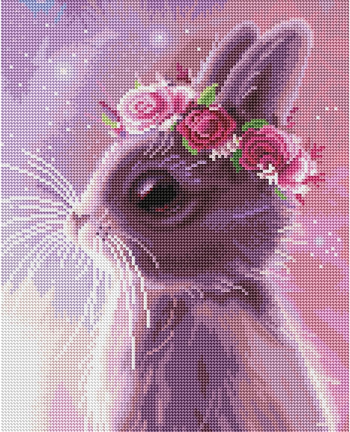 image:imageDIAMOND ART CLUB Austere Owl Diamond Art Kits for AdultsFairy Bunny