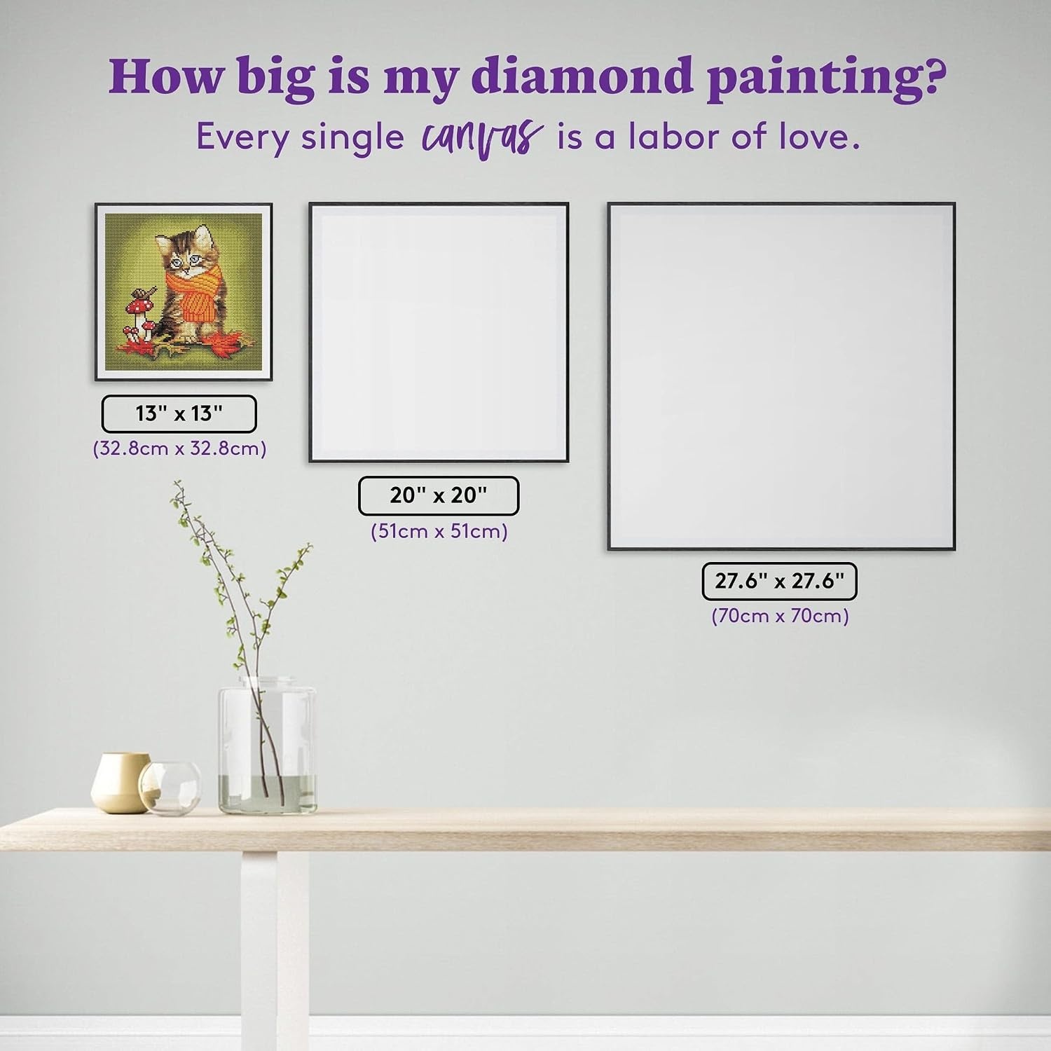 image:imageDIAMOND ART CLUB Austere Owl Diamond Art Kits for AdultsMaking Friends Kitty