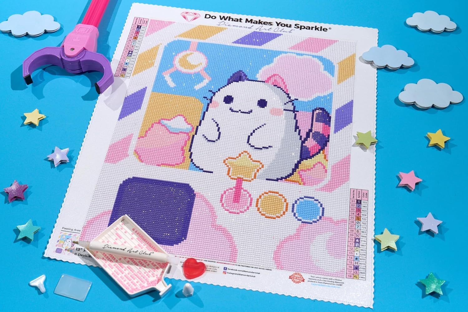 image:imageDIAMOND ART CLUB Austere Owl Diamond Art Kits for AdultsPlushie Catcher