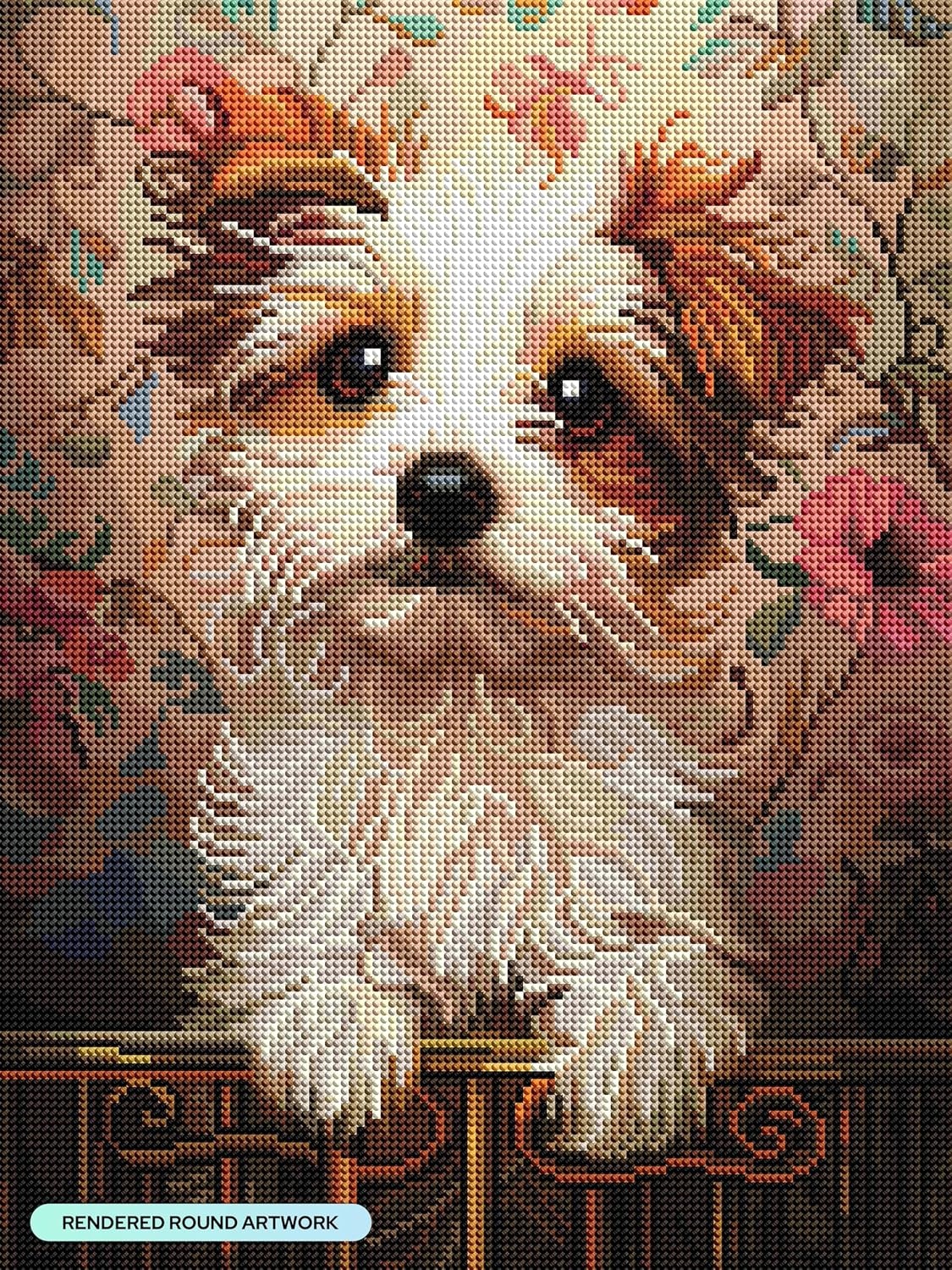 image:imageDIAMOND ART CLUB Austere Owl Diamond Art Kits for AdultsSmall Wonder Terrier