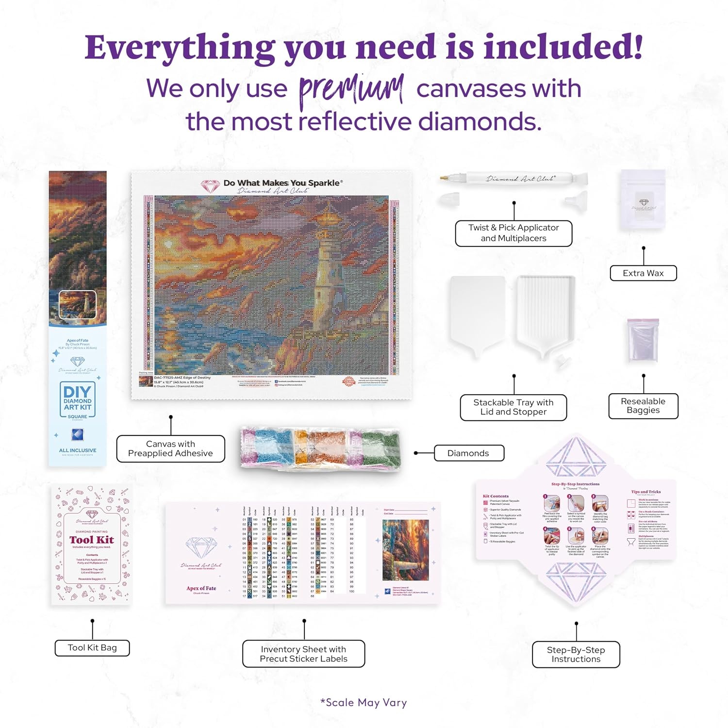 image:imageDIAMOND ART CLUB Fire Opal Succulent Diamond Art Kits for AdultsApex of Fate