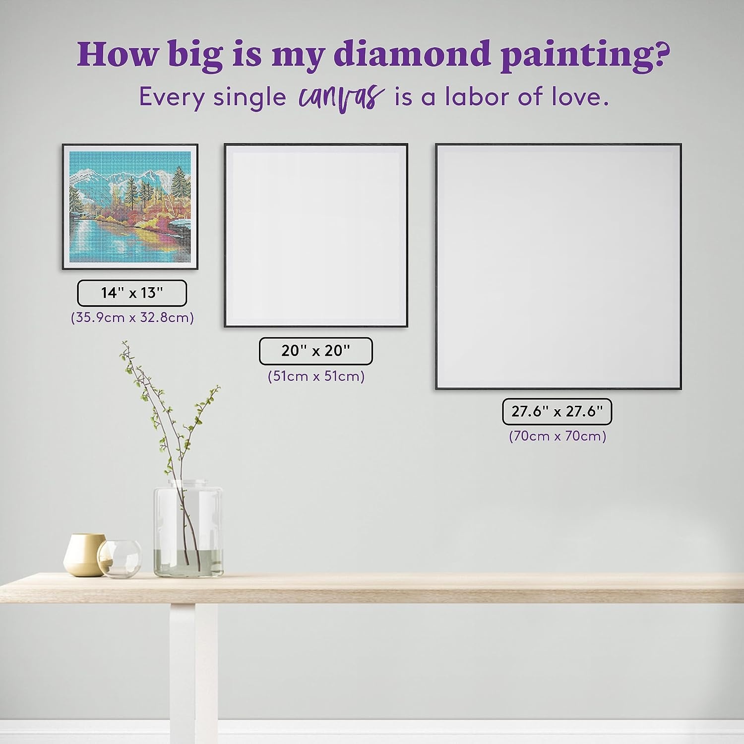 image:imageDIAMOND ART CLUB Fire Opal Succulent Diamond Art Kits for AdultsAutumn in Leavenworth
