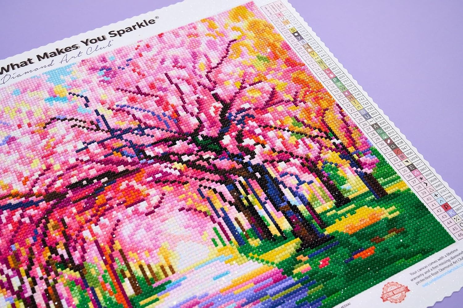 image:imageDIAMOND ART CLUB Fire Opal Succulent Diamond Art Kits for AdultsCherry Blossom Trees