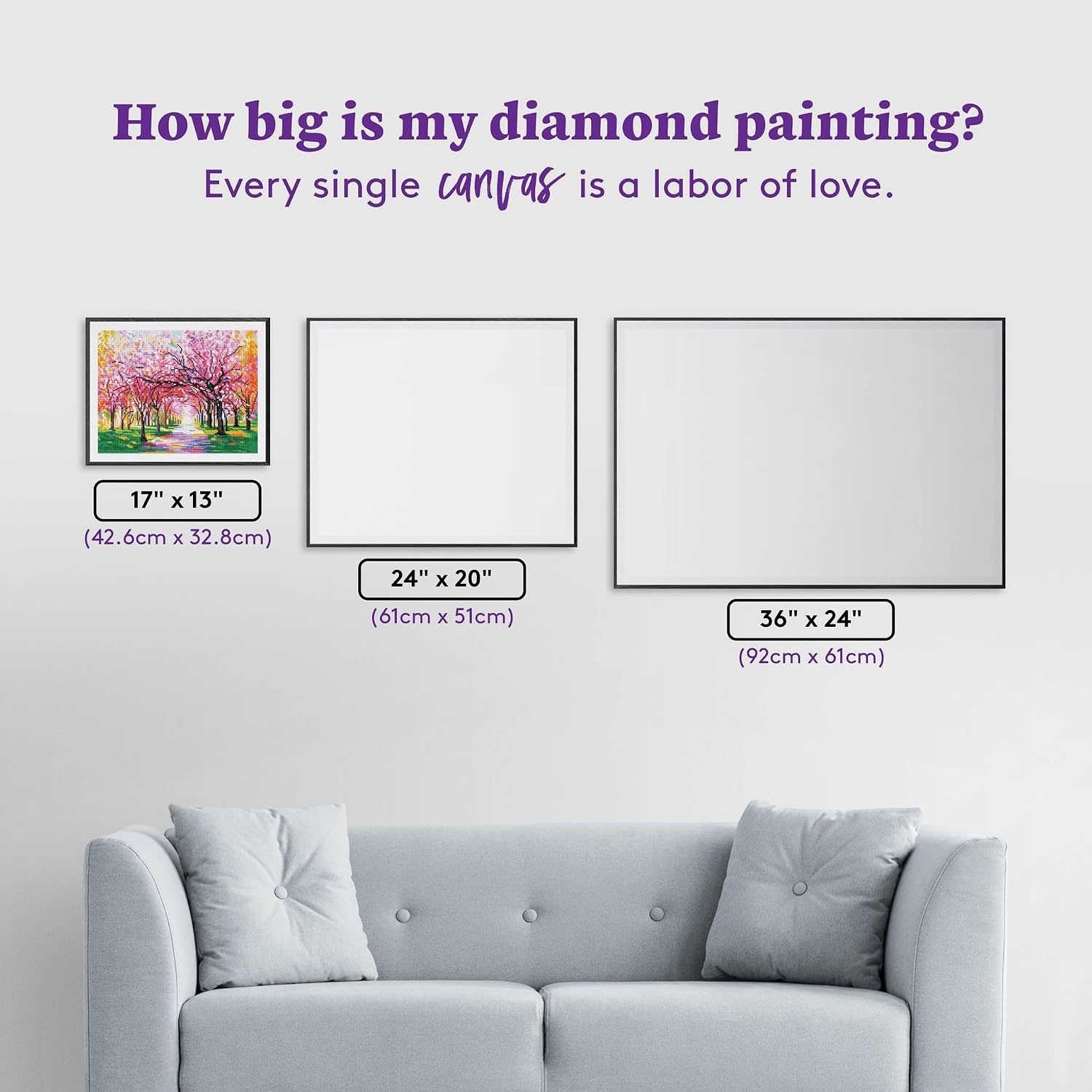 image:imageDIAMOND ART CLUB Fire Opal Succulent Diamond Art Kits for AdultsCherry Blossom Trees