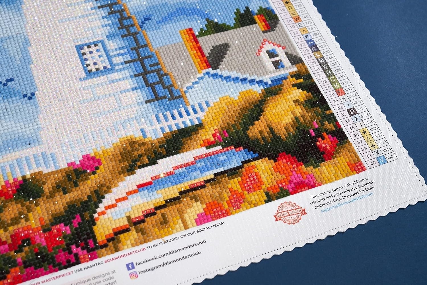 image:imageDIAMOND ART CLUB Fire Opal Succulent Diamond Art Kits for AdultsLighthouse Harbour