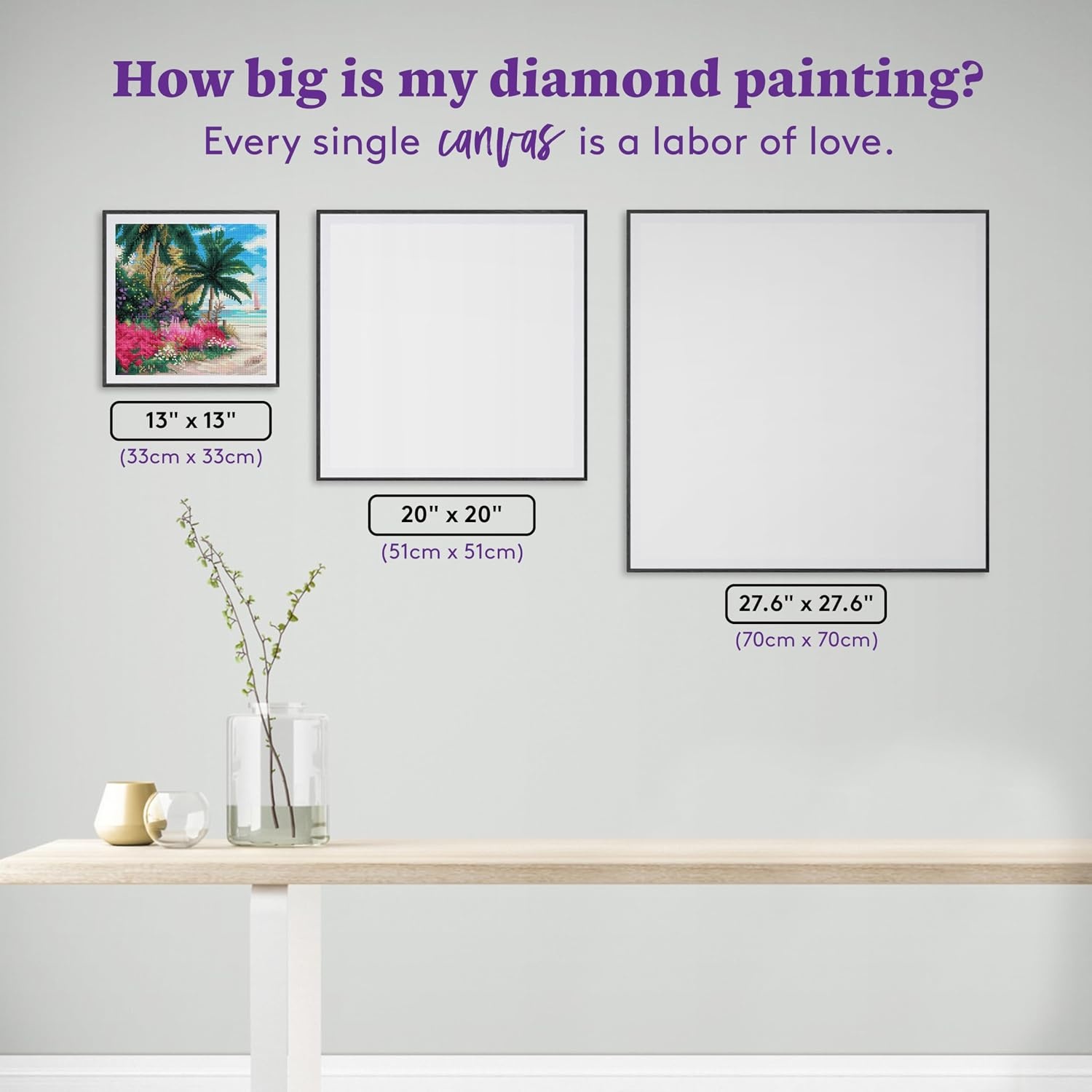 image:imageDIAMOND ART CLUB Fire Opal Succulent Diamond Art Kits for AdultsOcean Whisper Path