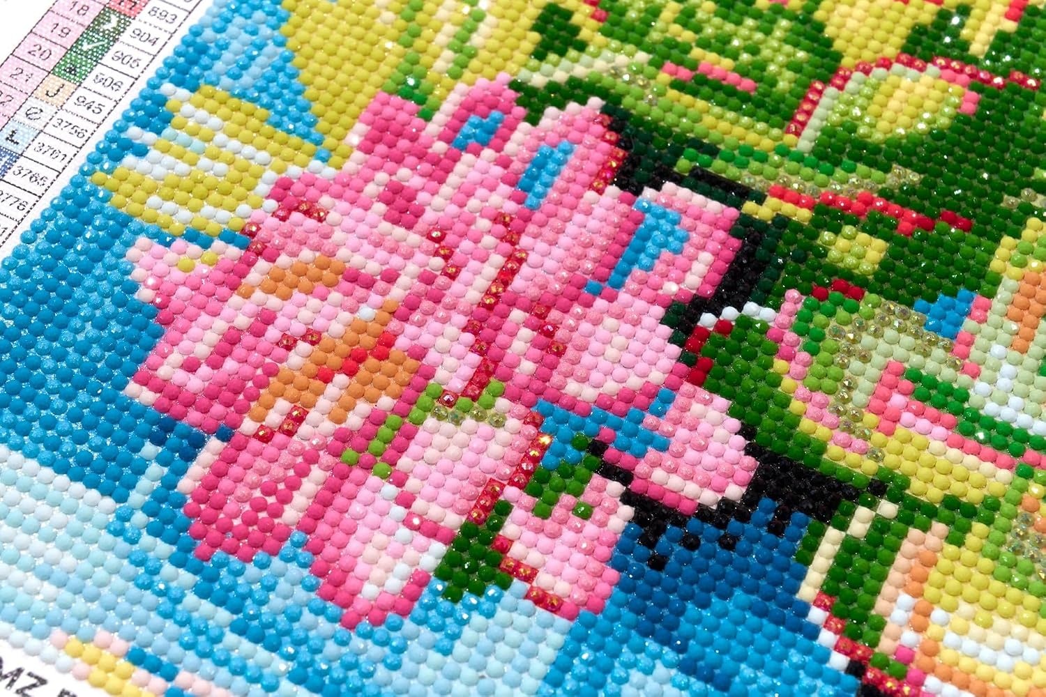 image:imageDIAMOND ART CLUB Fire Opal Succulent Diamond Art Kits for AdultsPotted Succulents