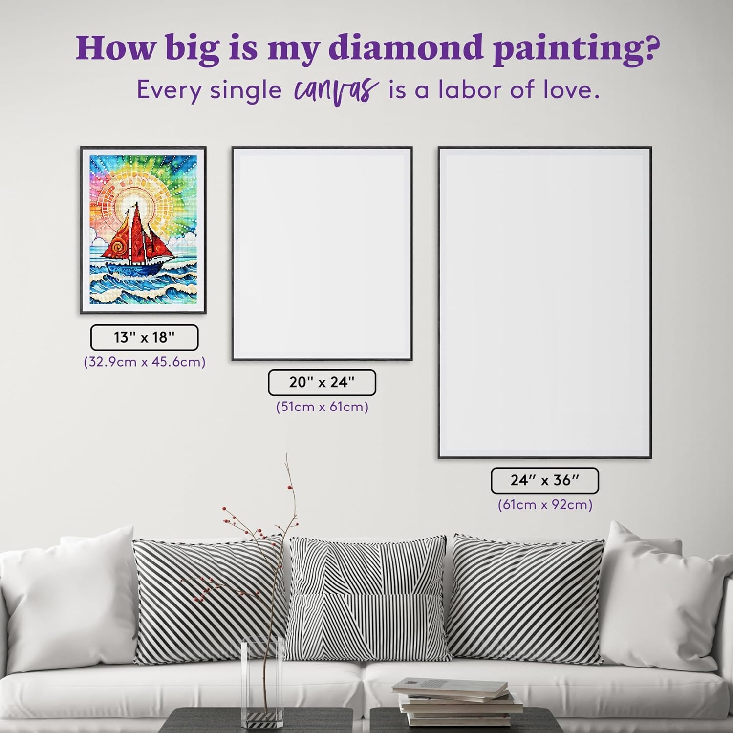 image:imageDIAMOND ART CLUB Fire Opal Succulent Diamond Art Kits for AdultsSailing Away