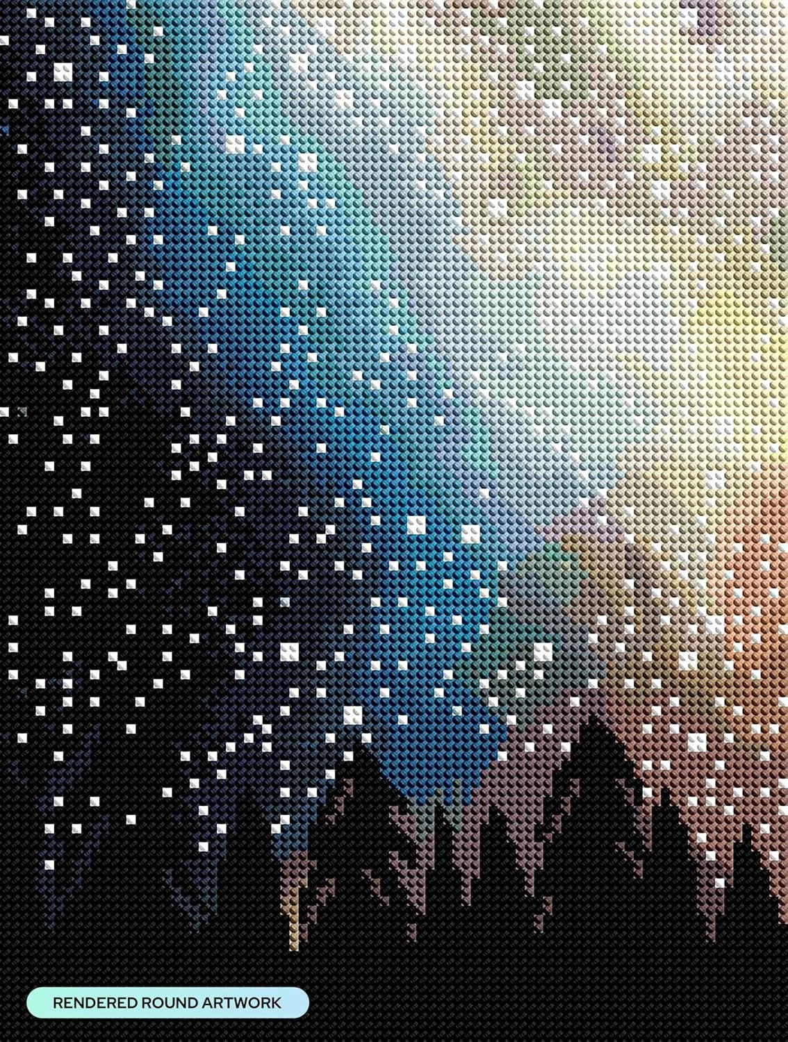 image:imageDIAMOND ART CLUB Fire Opal Succulent Diamond Art Kits for AdultsThe Milky Way