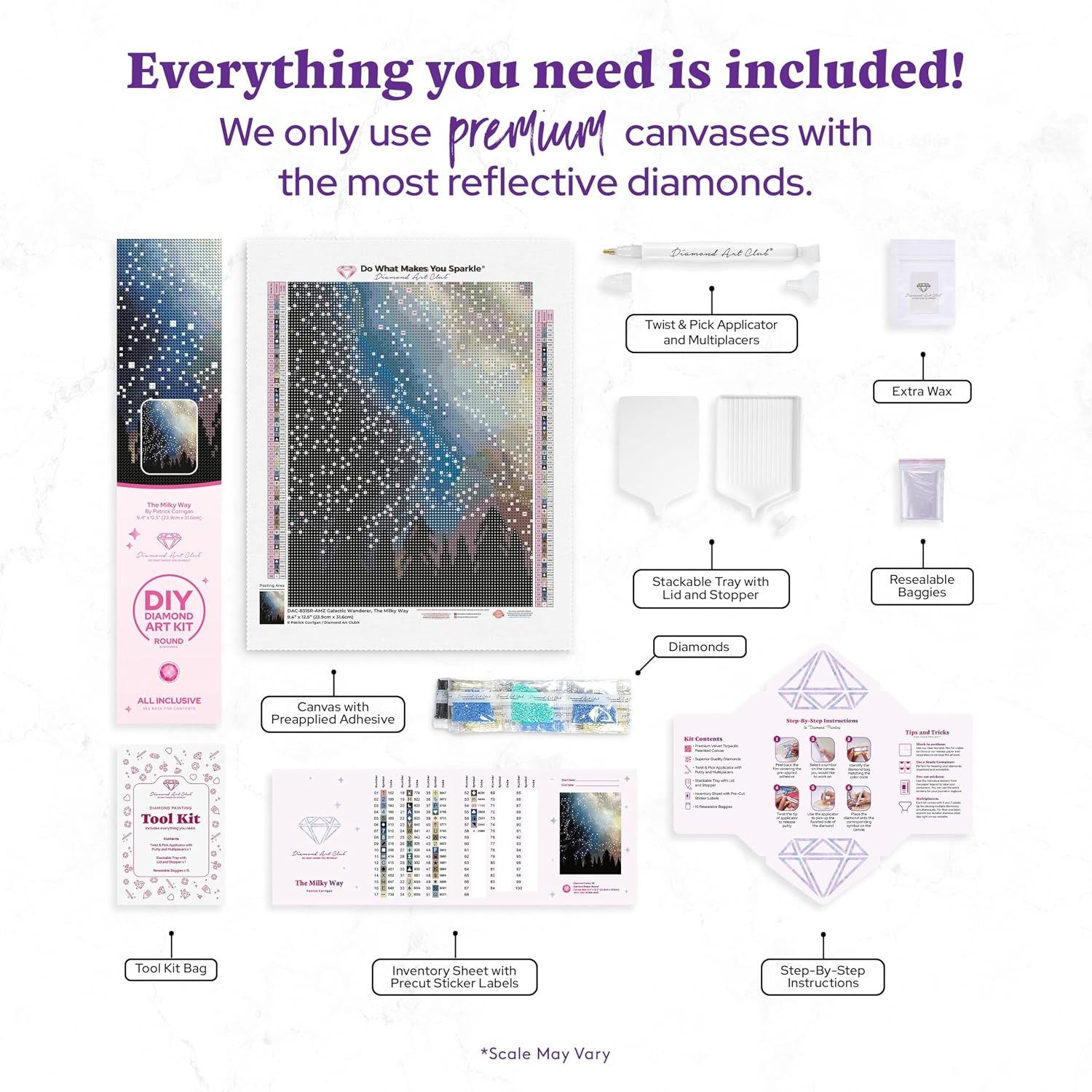 image:imageDIAMOND ART CLUB Fire Opal Succulent Diamond Art Kits for AdultsThe Milky Way
