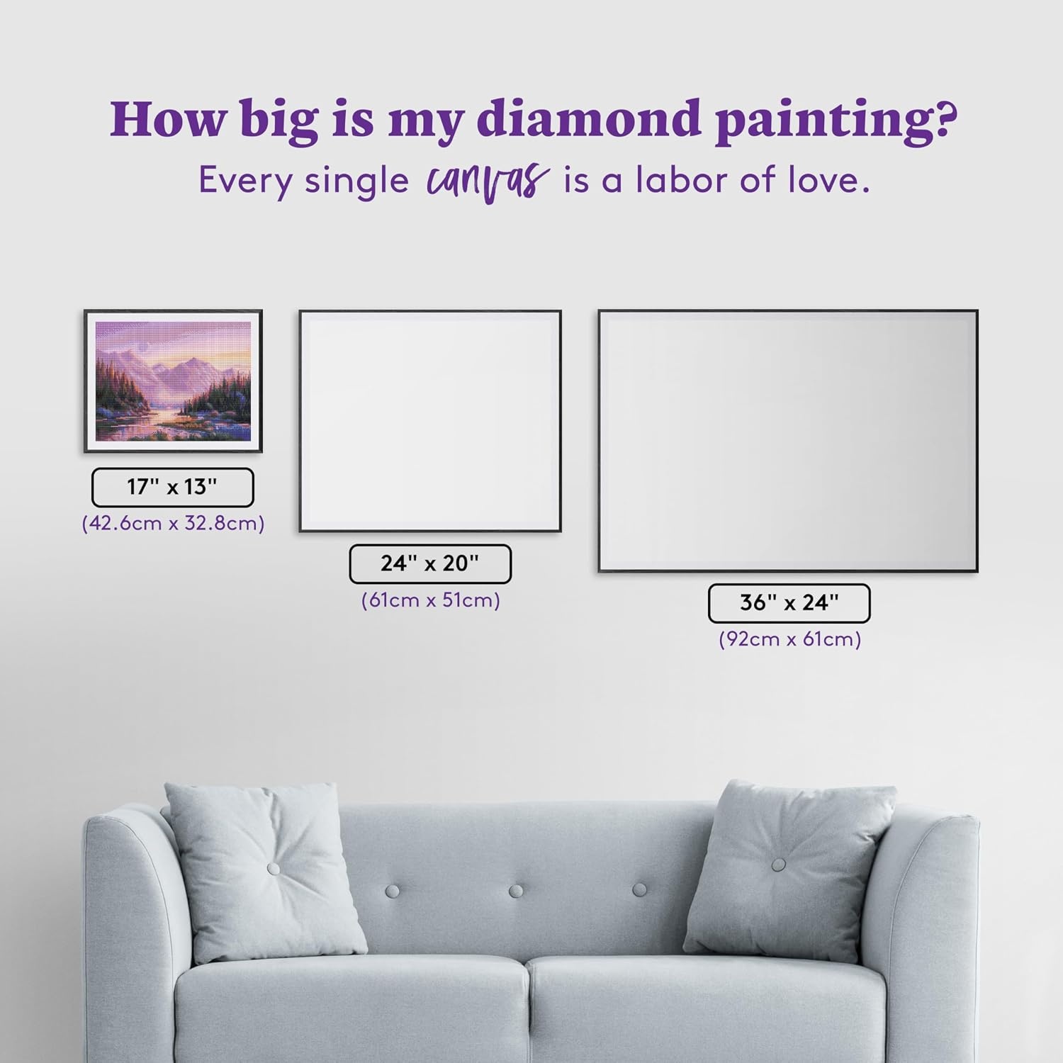 image:imageDIAMOND ART CLUB Fire Opal Succulent Diamond Art Kits for Adultspurple