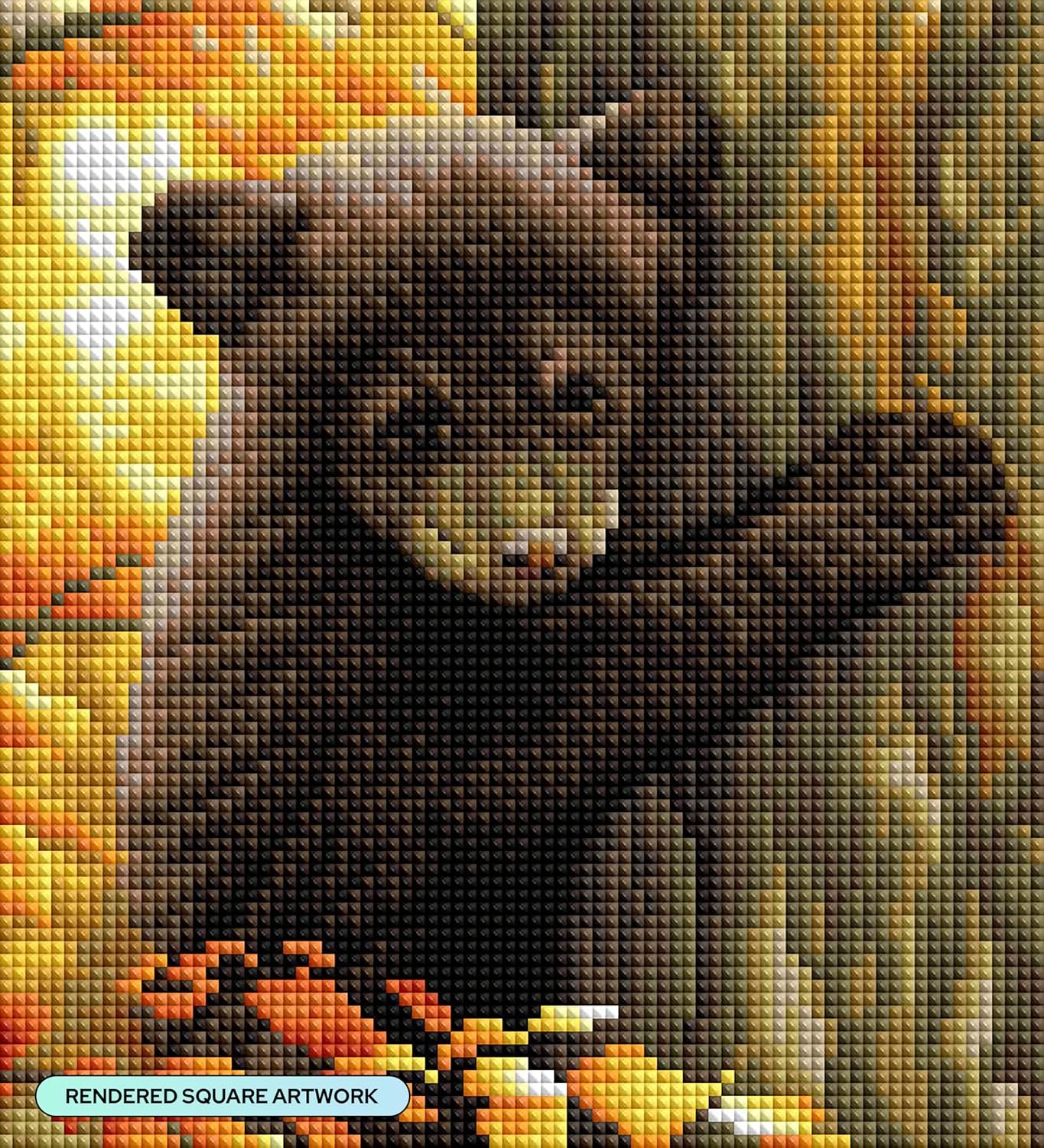 image:imageDIAMOND ART CLUB Glowing Monarch Diamond Art Kits for AdultsBlack Bear