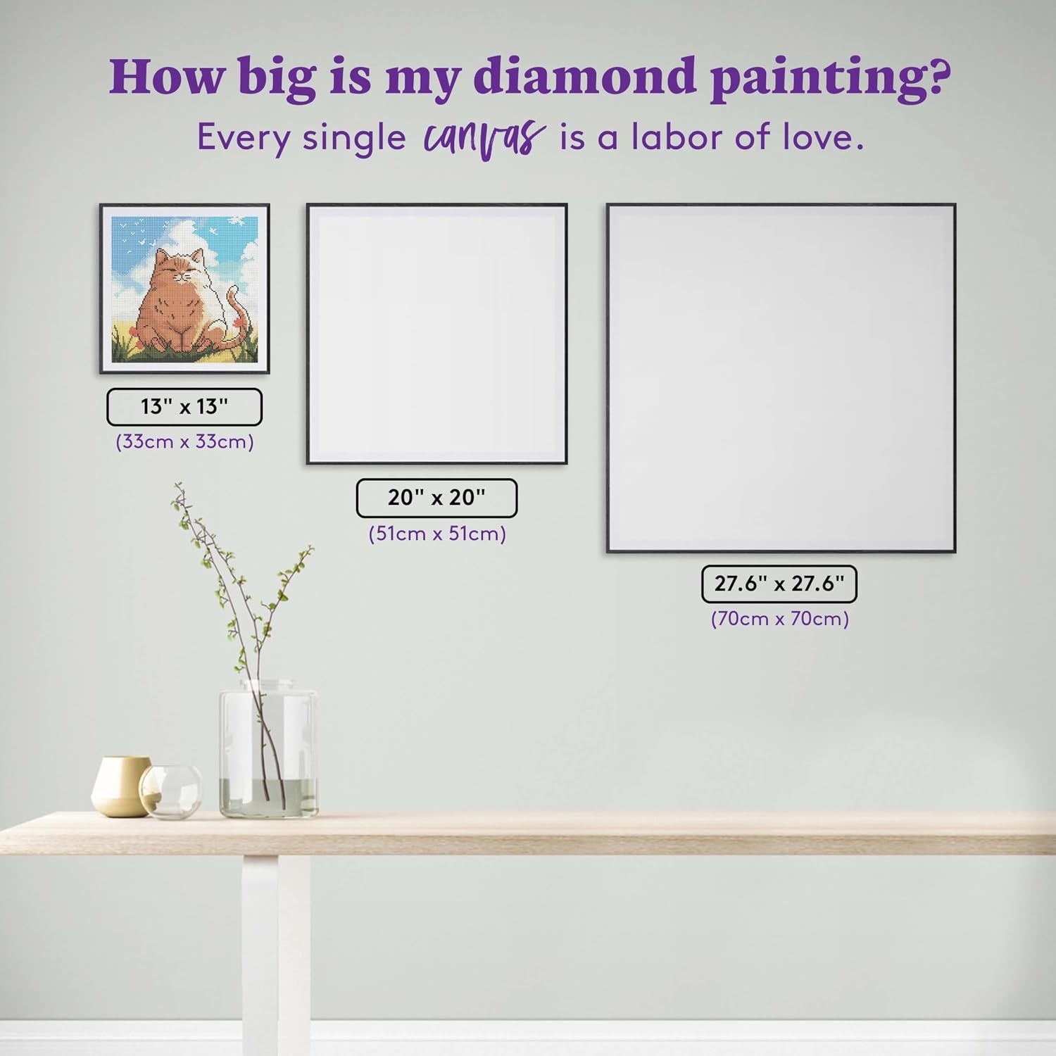 image:imageDIAMOND ART CLUB Glowing Monarch Diamond Art Kits for AdultsMeko the Cat