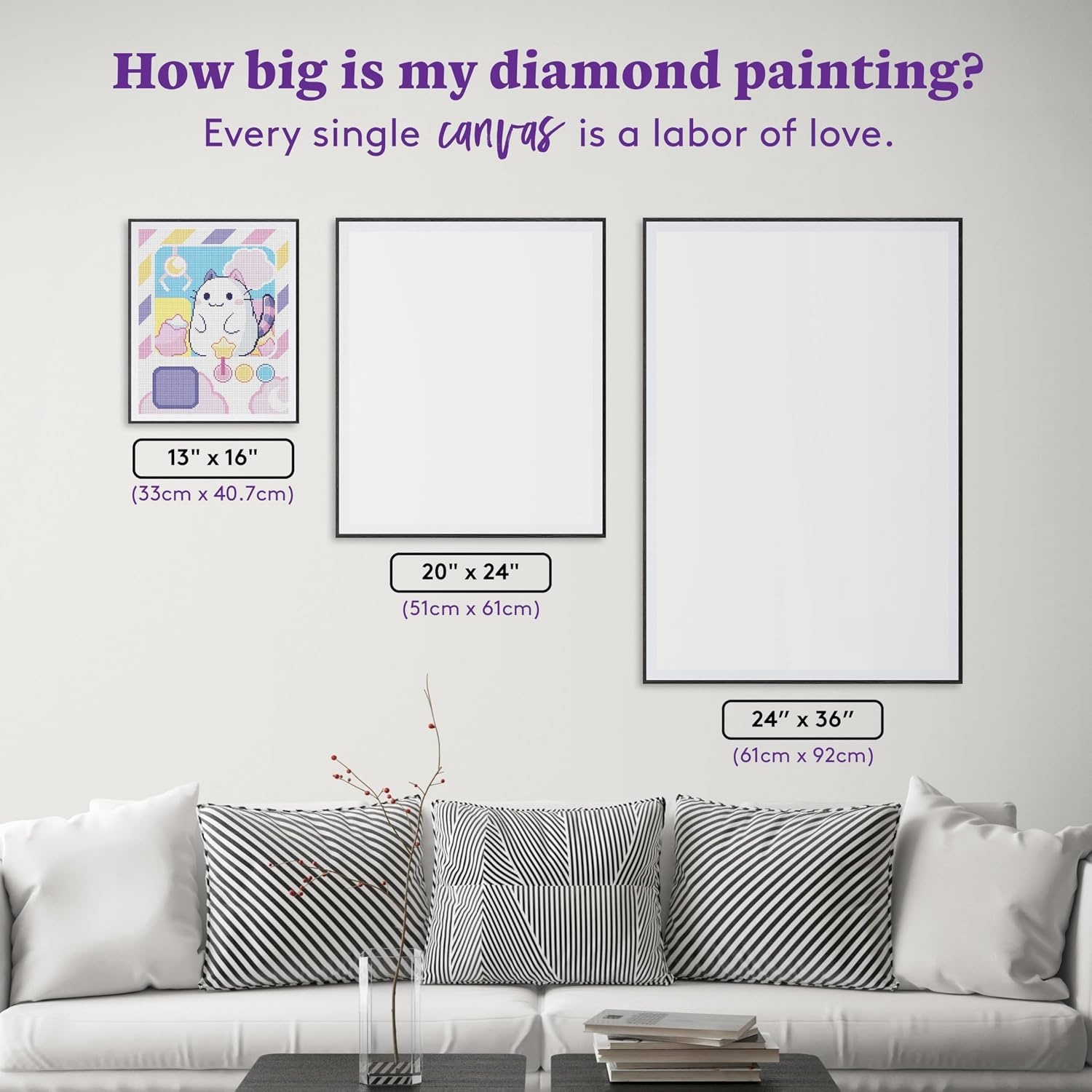 image:imageDIAMOND ART CLUB Glowing Monarch Diamond Art Kits for AdultsPlushie Catcher