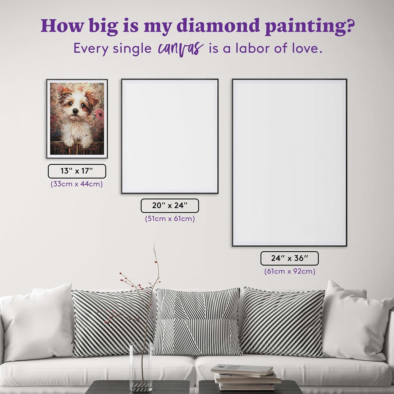 image:imageDIAMOND ART CLUB Glowing Monarch Diamond Art Kits for AdultsSmall Wonder Terrier