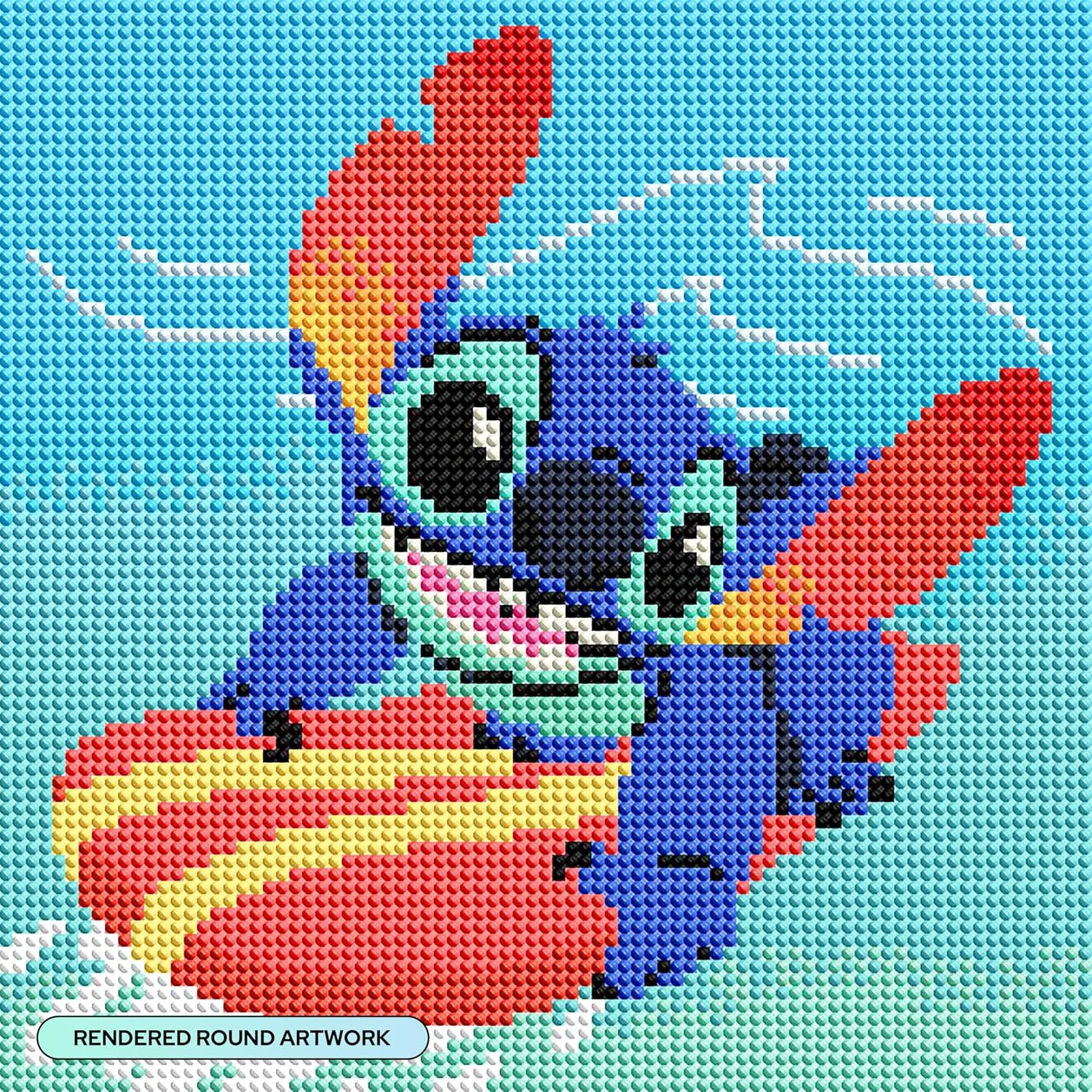 image:imageDIAMOND ART CLUB Grogus HoverPram Diamond Art Kits for AdultsBeach Break