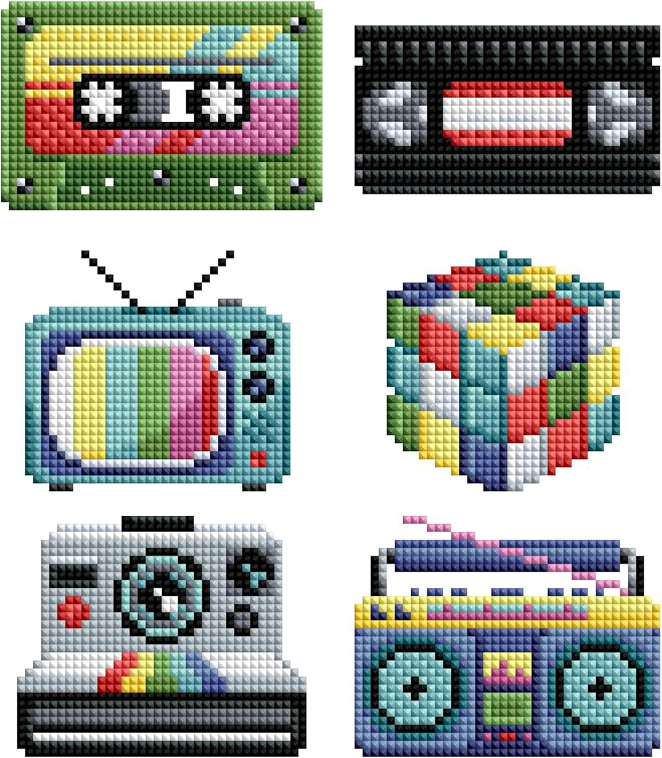 image:imageDIAMOND ART CLUB Mini Dazzles Around the World Part 2 Diamond Art Kits80s