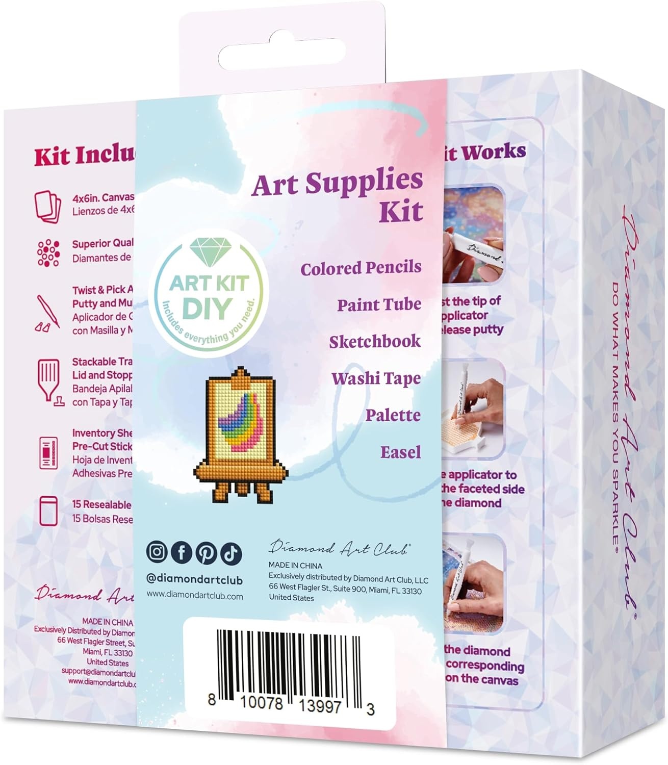 image:imageDIAMOND ART CLUB Mini Dazzles Around the World Part 2 Diamond Art KitsArt Supplies