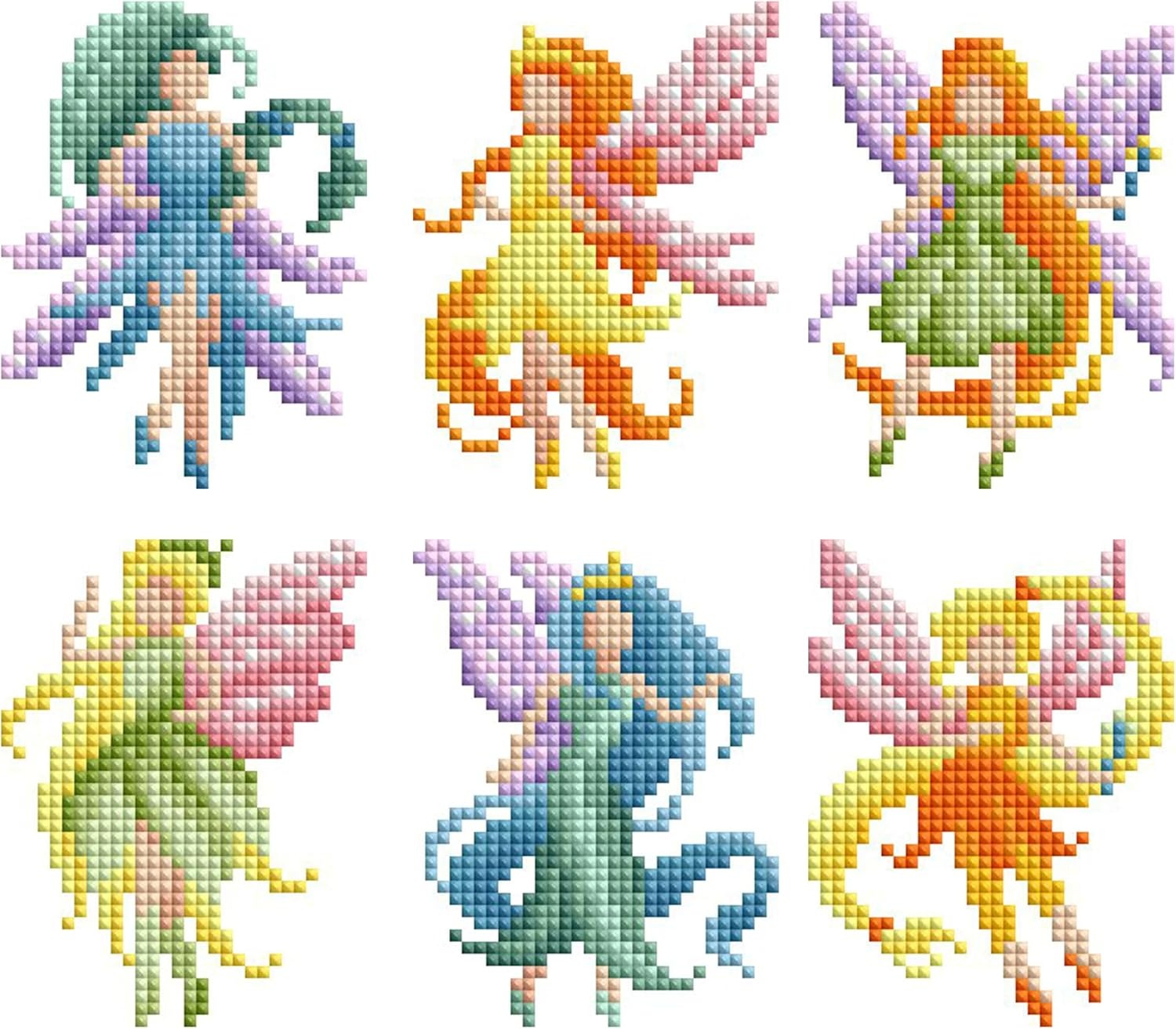image:imageDIAMOND ART CLUB Mini Dazzles Around the World Part 2 Diamond Art KitsFairies