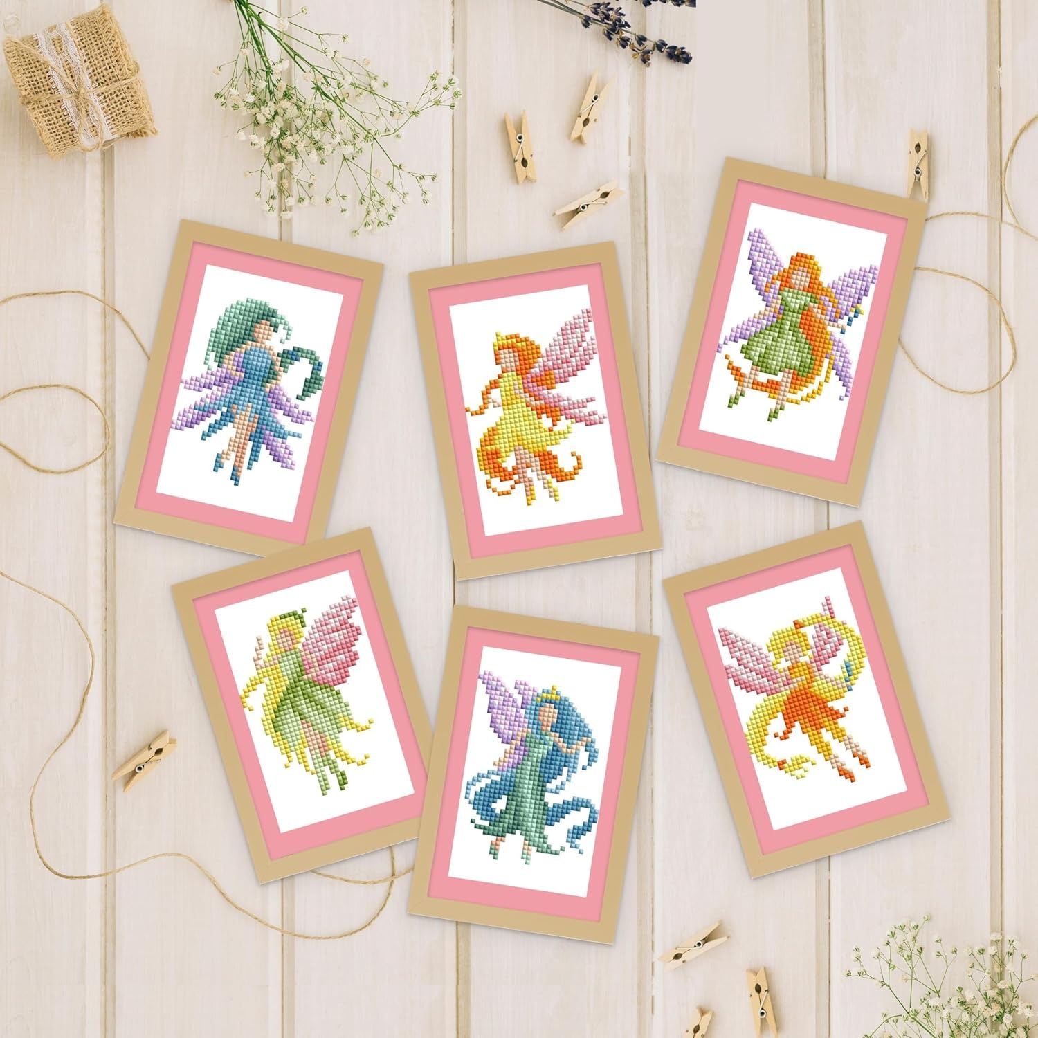 image:imageDIAMOND ART CLUB Mini Dazzles Around the World Part 2 Diamond Art KitsFairies