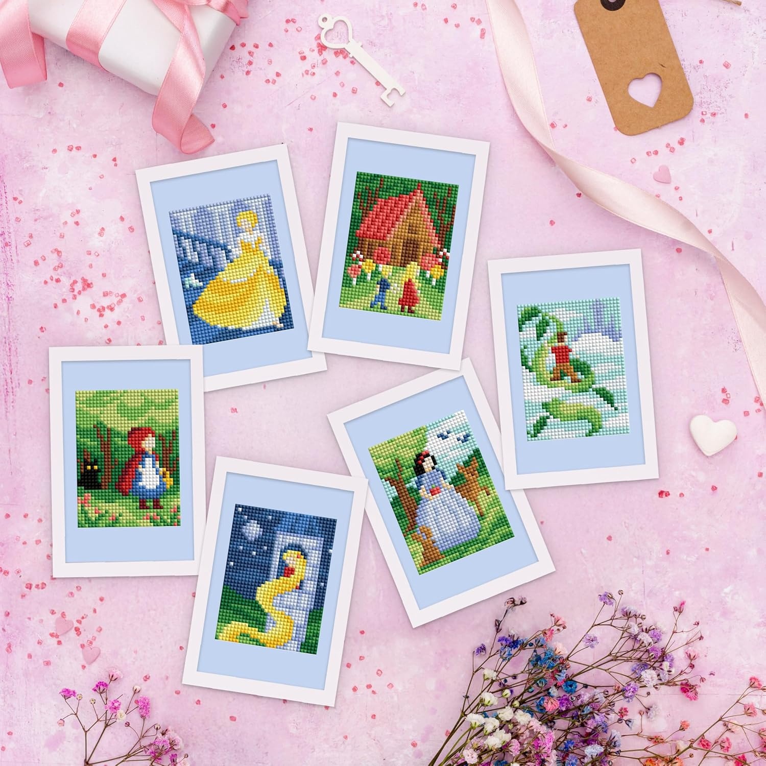image:imageDIAMOND ART CLUB Mini Dazzles Around the World Part 2 Diamond Art KitsFairy Tales