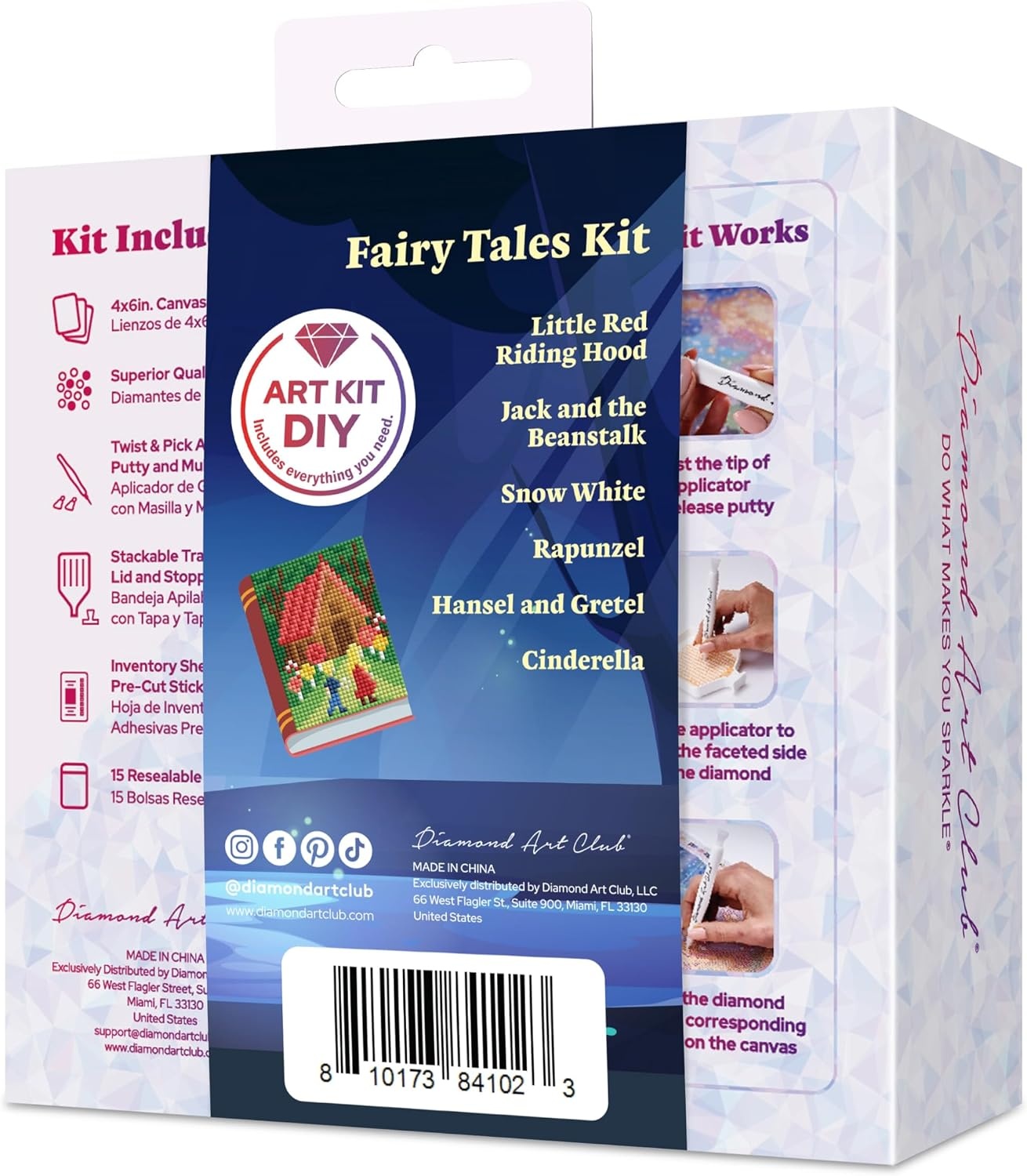 image:imageDIAMOND ART CLUB Mini Dazzles Around the World Part 2 Diamond Art KitsFairy Tales