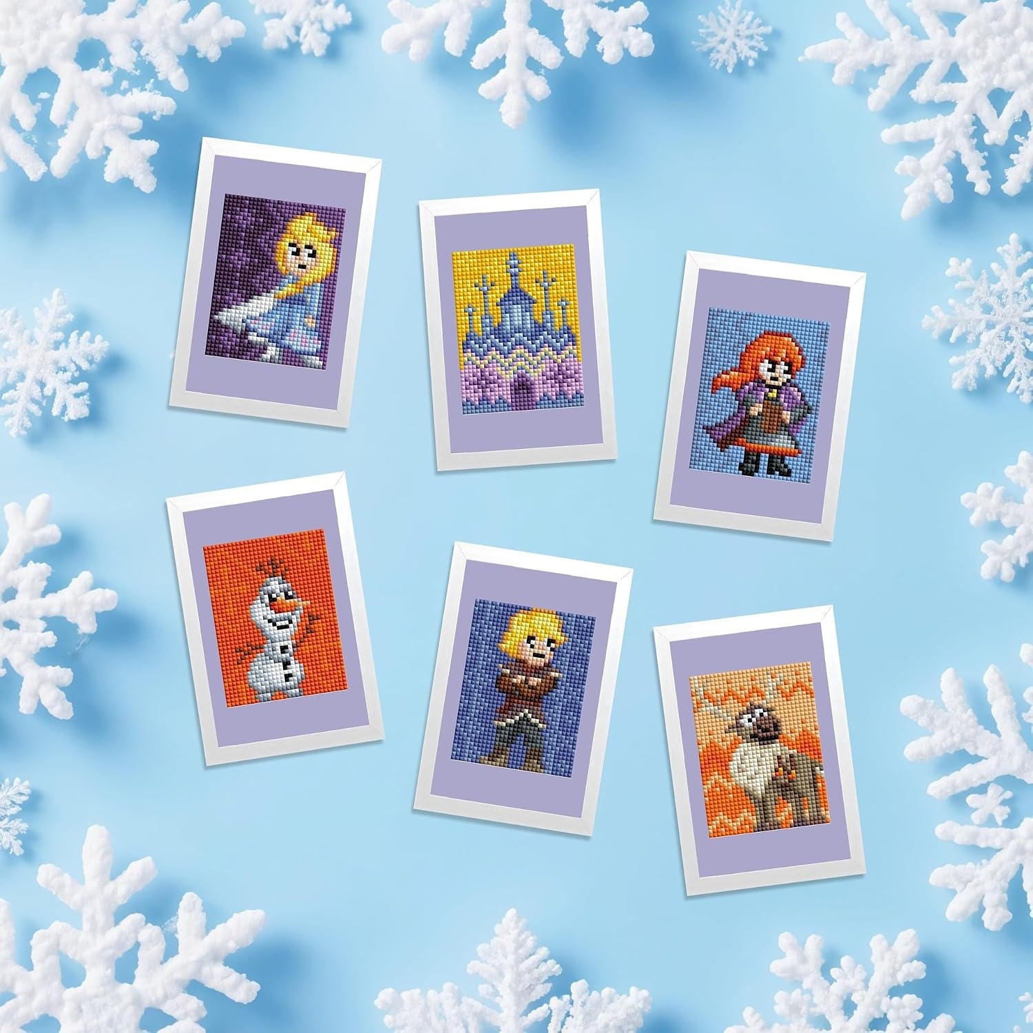 image:imageDIAMOND ART CLUB Mini Dazzles Around the World Part 2 Diamond Art KitsFrozen