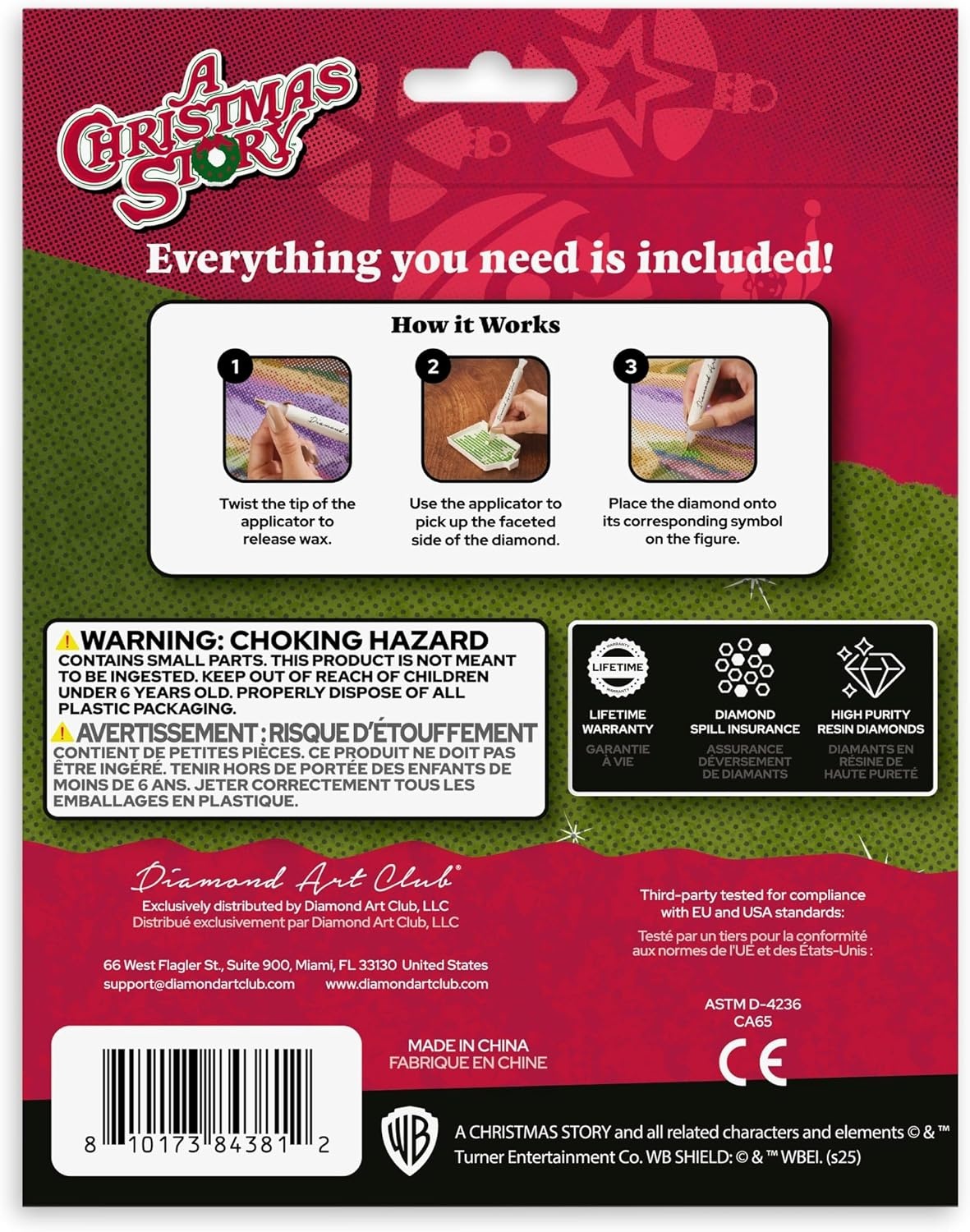 image:imageDIAMOND ART CLUB Sparkle Pals Spooky Holiday Romance Diamond Art KitsBunny Ralphie