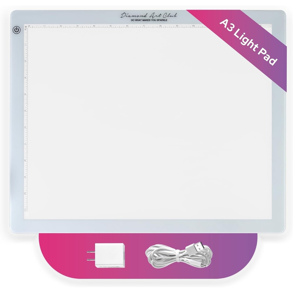 image:imageDIAMOND ART CLUB A4 Light Pad for Diamond PaintingA3 Light Pad