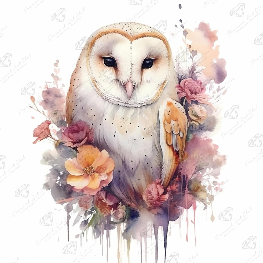 image:imageDIAMOND ART CLUB Austere Owl Diamond Art Kits for AdultsAustere Owl