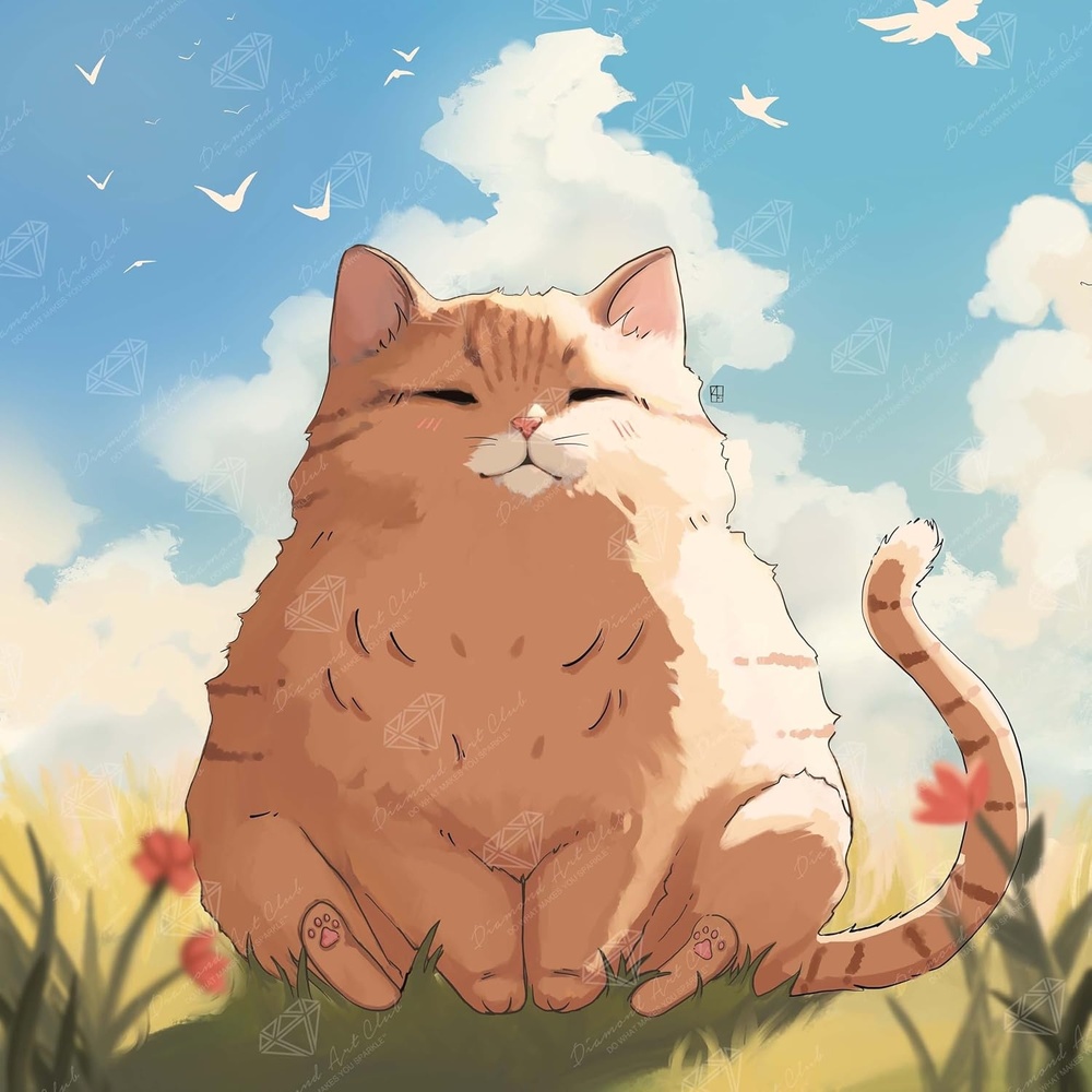 image:imageDIAMOND ART CLUB Austere Owl Diamond Art Kits for AdultsMeko the Cat