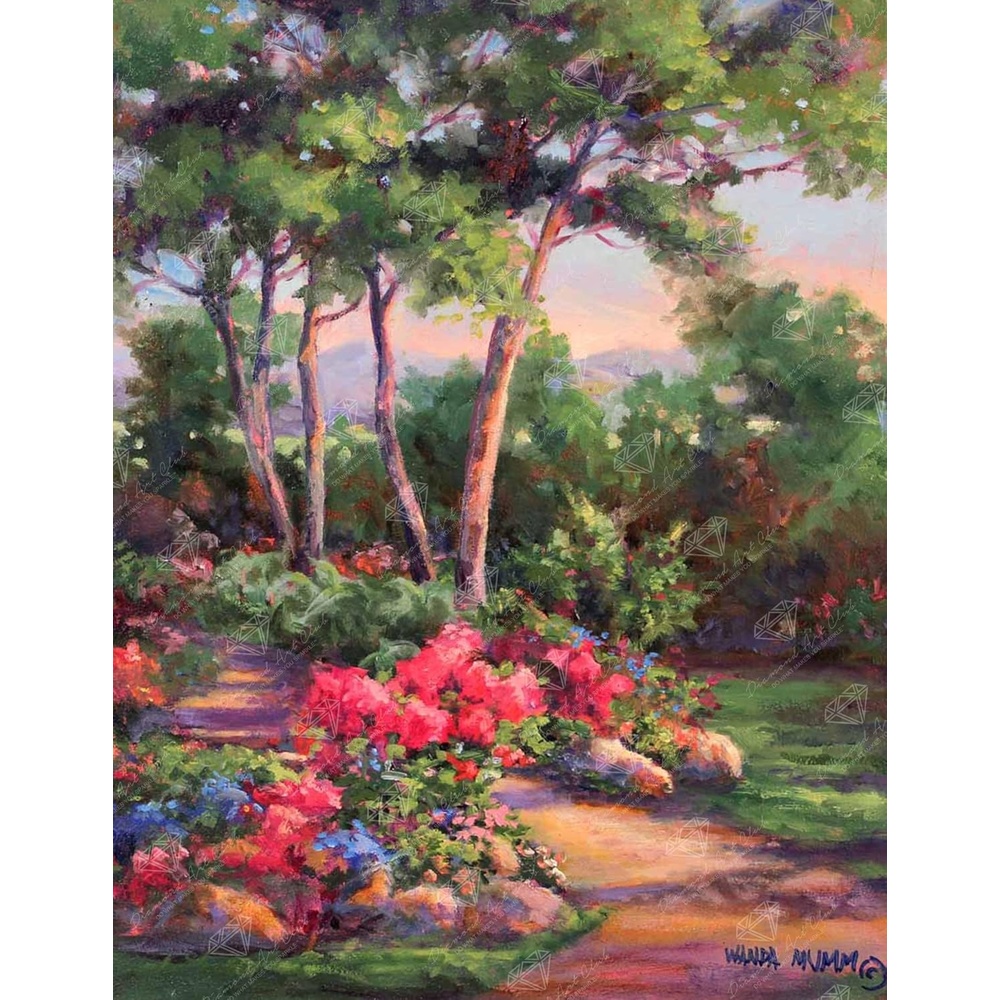 image:imageDIAMOND ART CLUB Fire Opal Succulent Diamond Art Kits for AdultsBibler Garden Path