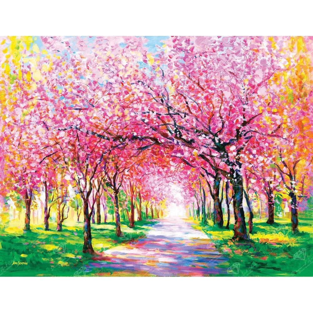 image:imageDIAMOND ART CLUB Fire Opal Succulent Diamond Art Kits for AdultsCherry Blossom Trees