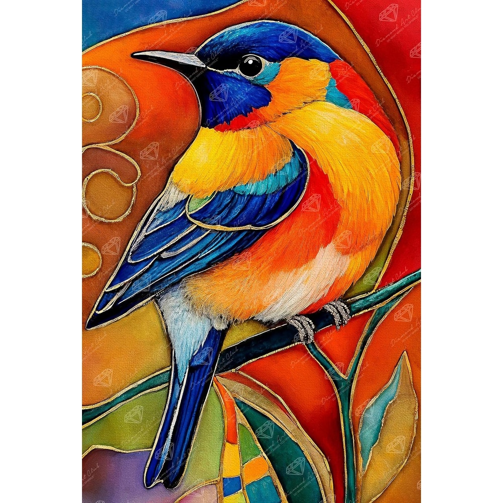 image:imageDIAMOND ART CLUB Glowing Monarch Diamond Art Kits for AdultsBird of Joy