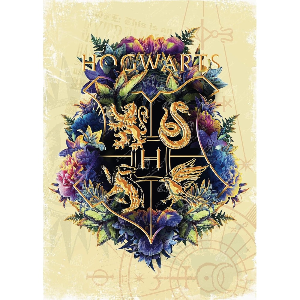 image:imageDIAMOND ART CLUB Hogwarts Crest Fine Oddities Diamond Art Kits for AdultsCrest of Hogwarts