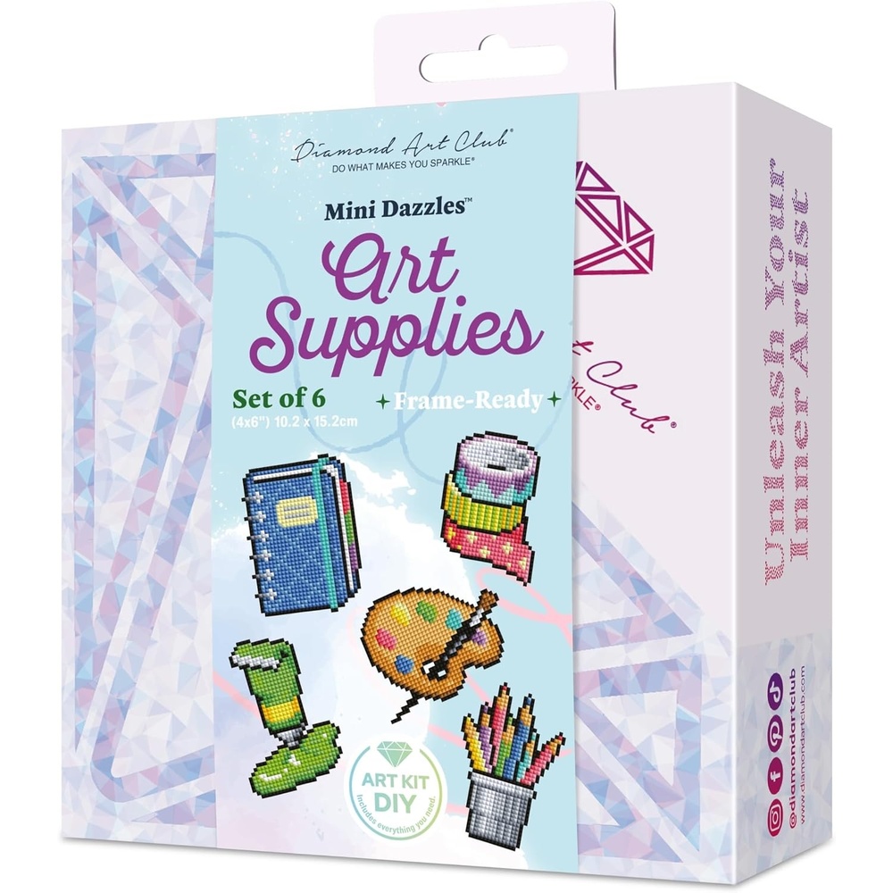 image:imageDIAMOND ART CLUB Mini Dazzles  Around the World Part 2 Diamond Art KitsArt Supplies