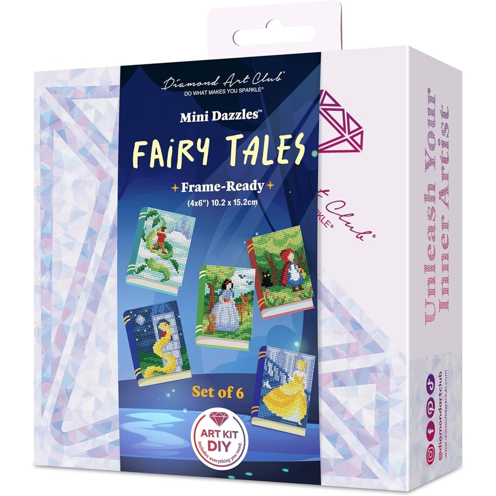 image:imageDIAMOND ART CLUB Mini Dazzles Around the World Part 2 Diamond Art KitsFairy Tales