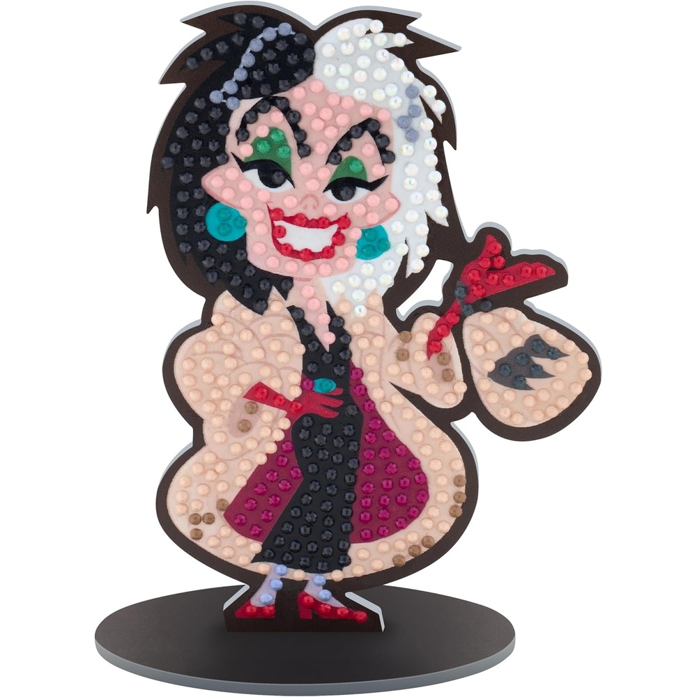image:imageDIAMOND ART CLUB Sparkle Pals Spooky Holiday Romance Diamond Art KitsCruellas Chaos