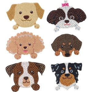 DIAMOND ART CLUB Coasters – Underwater Wonders Diamond Art Kits for Adults(Dogs)