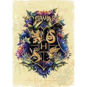 DIAMOND ART CLUB Hogwarts Crest Fine – Oddities Diamond Art Kits for Adults(Crest of Hogwarts)