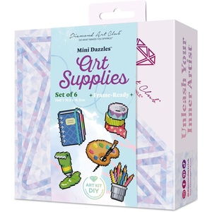 DIAMOND ART CLUB Mini Dazzles – Around the World Part 2 Diamond Art Kits(Art Supplies)