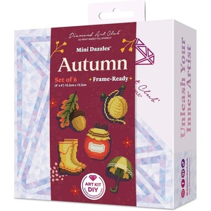 DIAMOND ART CLUB Mini Dazzles – Around the World Part 2 Diamond Art Kits(Autumn)